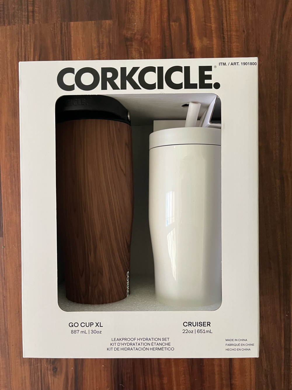 NWT 2-pack Corkcicle Travel Mugs
